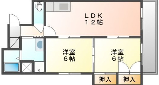 【間取り】 | 第二大興ビル