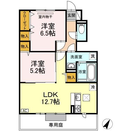 【間取り】 | ブランシュール