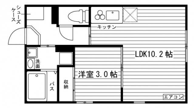 【間取り】 | ドミール青江