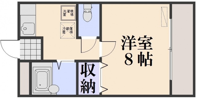 【間取り】 | ファンテイル青江