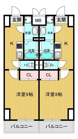 【間取り】 |  ALPHA PLUS BLD.