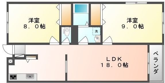 【間取り】 | ライズガーデン参番館