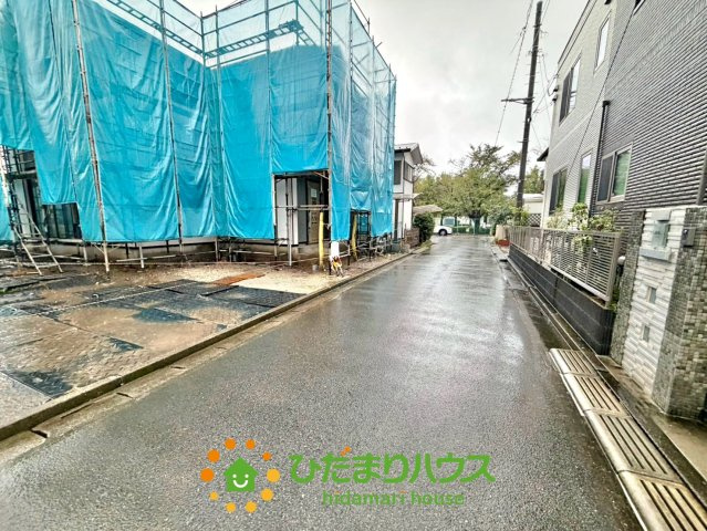 蓮田市西新宿8期　新築一戸建て　リガーレの前面道路含む現地写真|2026/09/21　撮影