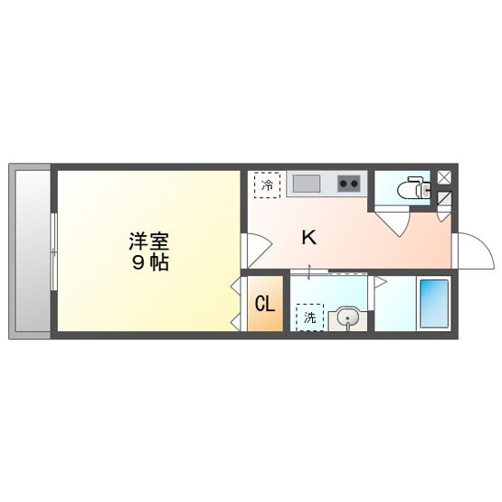 【間取り】 | アーバンテラス東岡山Ⅱ