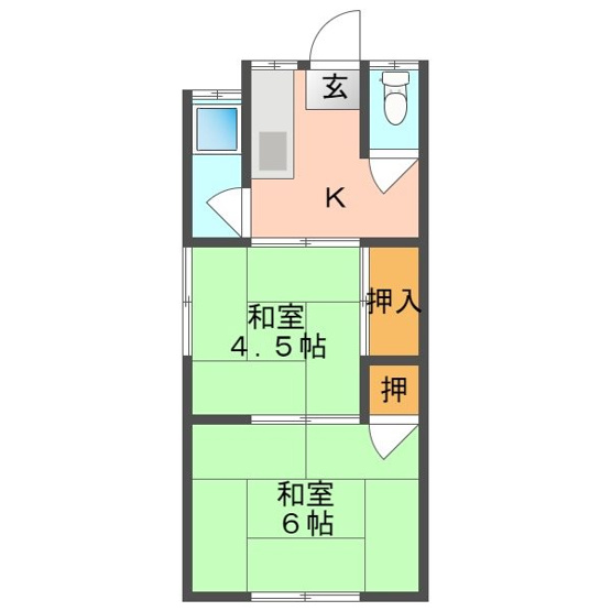【間取り】 | ことぶき荘A,B,C棟
