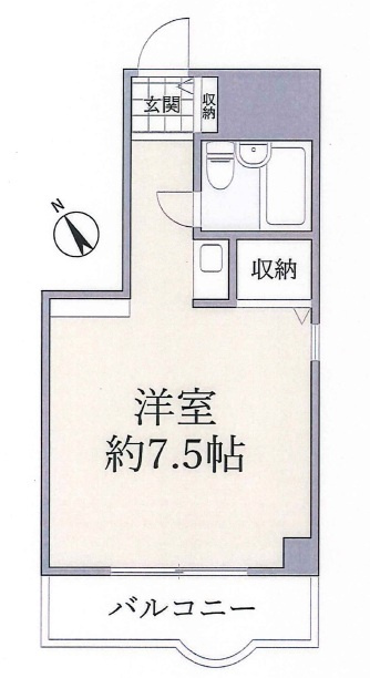 タケハイツの間取り