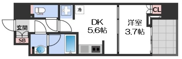 【間取り】 | ルフォンプログレ堺筋本町タワーレジデンス