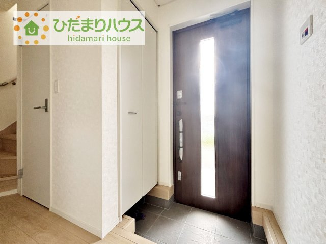 【玄関】 | 常総市本石下第12　新築戸建　1号棟 | 家族の靴をたっぷり収納！大型シューズクローゼット付き(^^♪