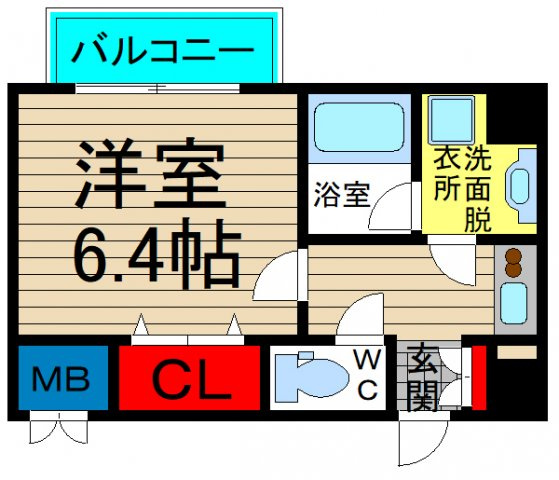 DIOS GALAXYの間取り