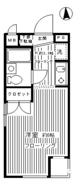 ファインコート等々力の間取り