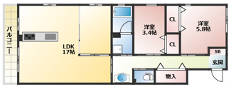 【間取り】 | Rhino Flats JOY
