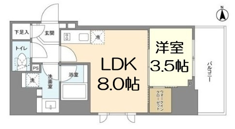 【間取り】 | ルフォンプログレ堺筋本町タワーレジデンス