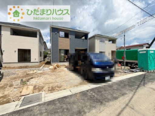 【外観】 | 土浦市小松第7　新築戸建　4号棟 | 8月7日撮影