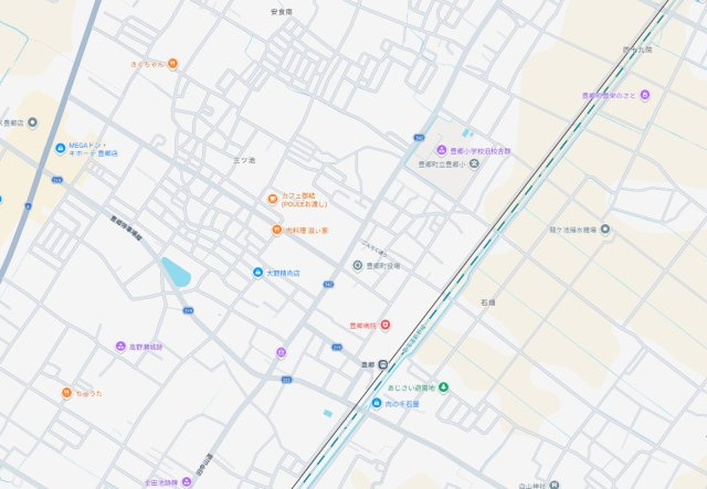 犬上郡豊郷町石畑　新築一戸建ての地図