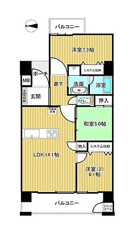 【間取り】 | ☆ピアッツァコート