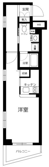 ヴィスタガーデン西荻窪の間取り