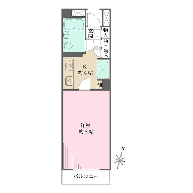 アーバンフラッツ高円寺の間取り