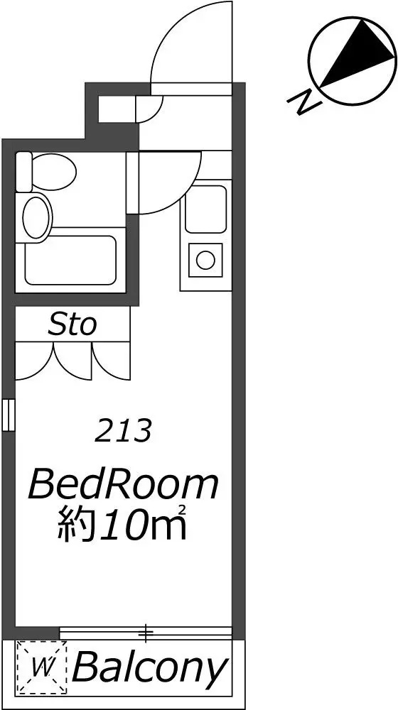 AP1154 メゾン・ド・マドリエ 213の間取り|




