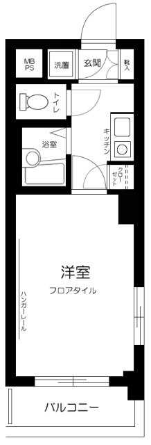 菱和パレス渋谷本町の間取り
