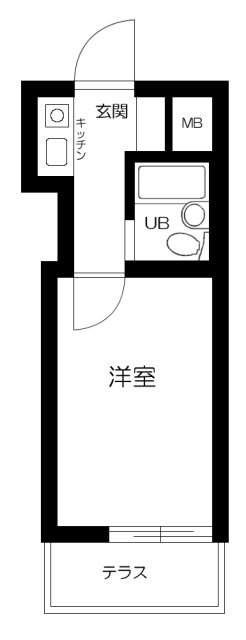 エヴェナール代々木の間取り