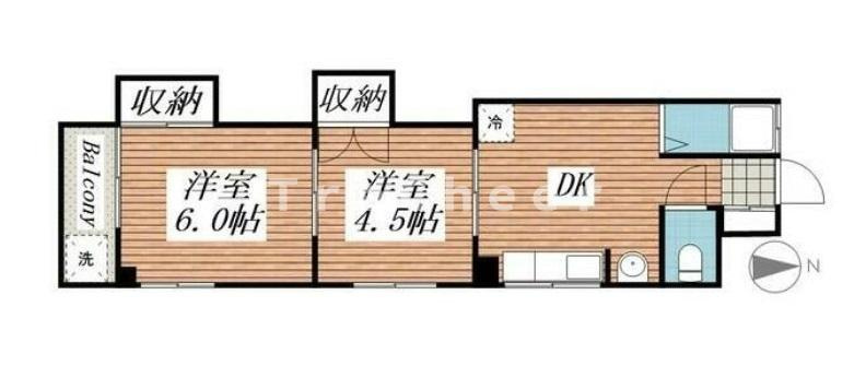 丹羽マンションの間取り