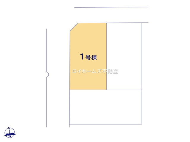 【区画図】 | 弥富市五之三川平３丁目53『仲介料無料』新築戸建て | 1号棟