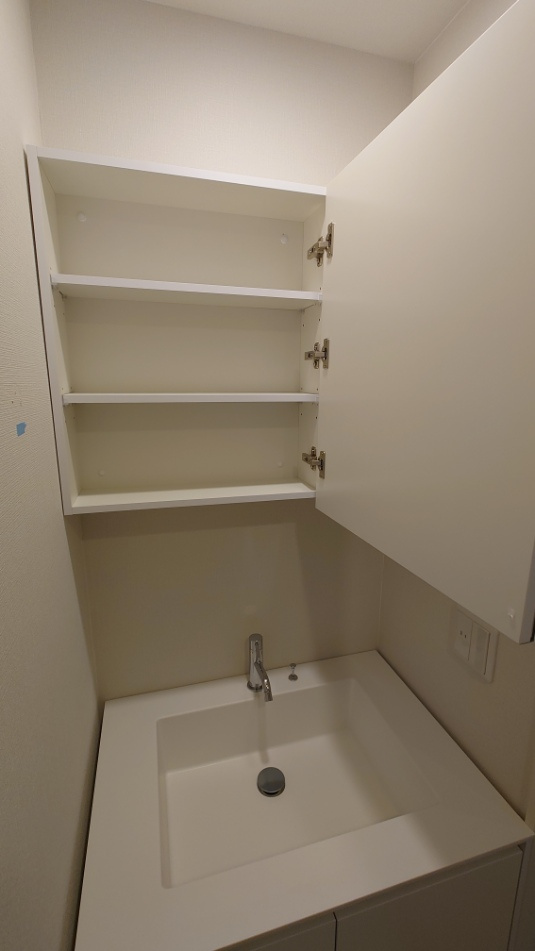 プラウドフラット三軒茶屋Ⅱの独立洗面台