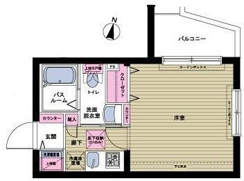 新品家具付きマンション本町5(KaGood東京)の間取り|※間取りと異なる場合は現状を優先します。