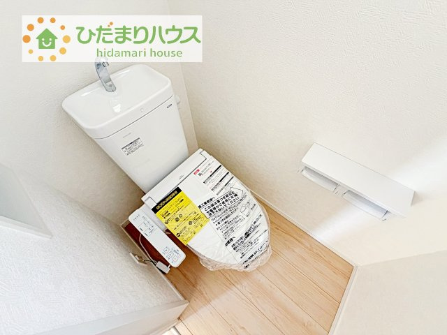 【トイレ】 | 常総市水海道諏訪町第3　新築戸建　3号棟 | トイレは1F、2F共に完備！取り合いになることがありませんね(^^)/