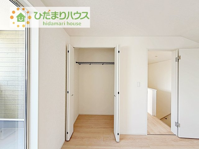 【収納】 | 常総市水海道諏訪町第3　新築戸建　3号棟 | お洋服の多い女性に人気！収納力の高いクローゼット付き☆彡