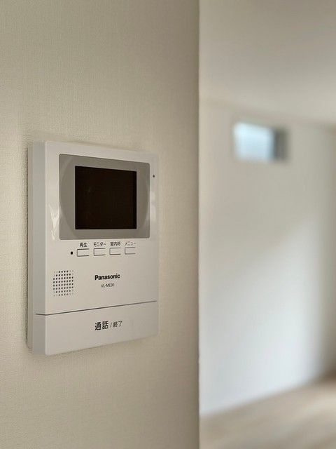 クレイドルガーデン久留米市津福今町第8のセキュリティ|TVモニター付きで安心です☆