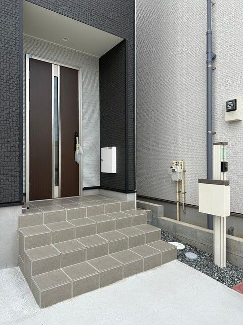 クレイドルガーデン久留米市津福今町第8のエントランス|清潔なエントランス♪