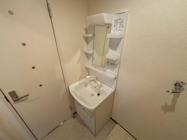 曽根南ハイツの独立洗面台
