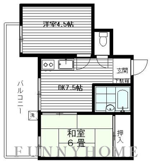 【間取り】 | 目黒メゾンペトラ