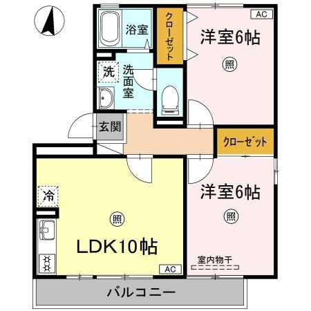 【間取り】 | ラフィネ高柳