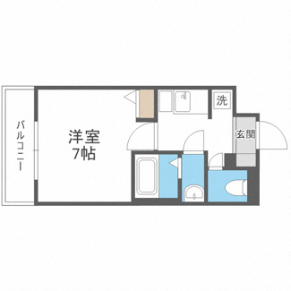 【間取り】 | グランパシフィック新今里Ⅱ