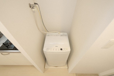 【設備】 | グランパシフィック新今里Ⅱ | 洗濯機置き場です