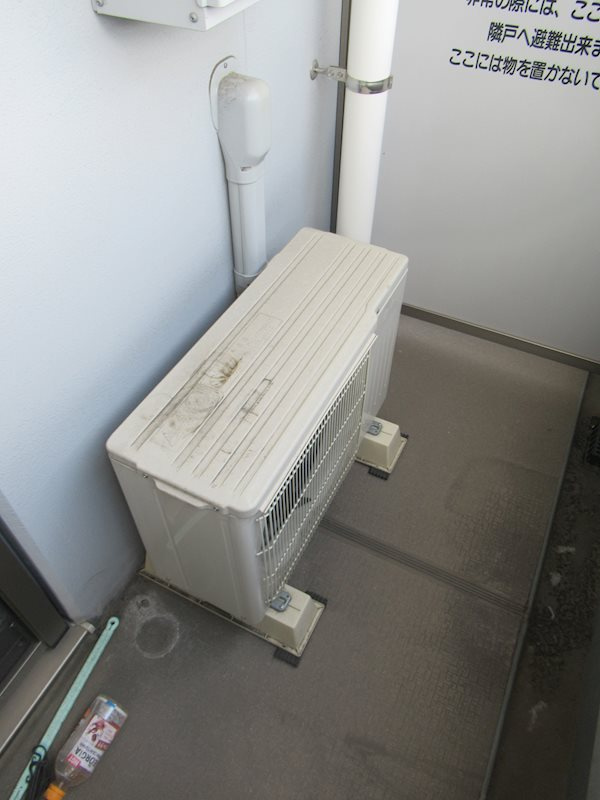 MAXIV北糀谷のバルコニー