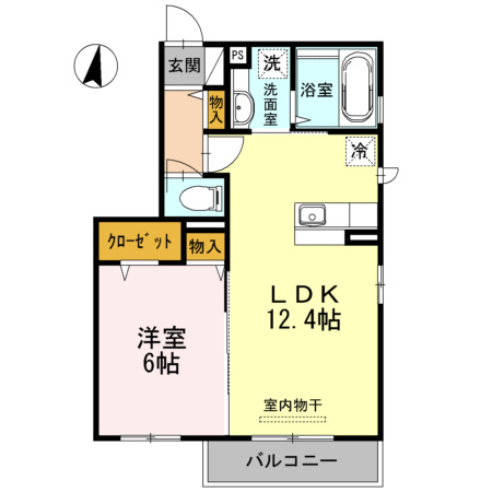 【間取り】 | クレセント新町