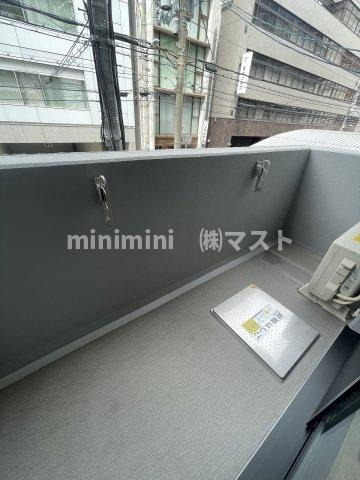 ローズコーポ堺筋本町のバルコニー