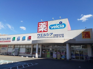 【周辺】 | Ａｖａｎｃｅ　Ⅱ | ウエルシア　宇都宮五代店まで1300m