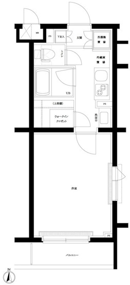 【間取り】 | ルーブル東蒲田八番館