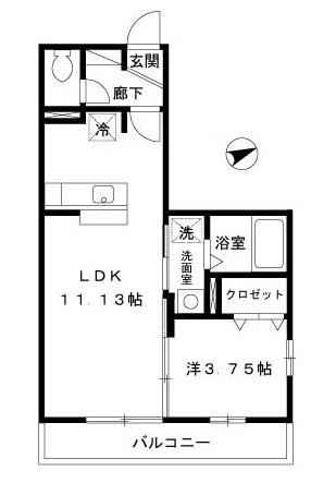 【間取り】 | ファミール上の台