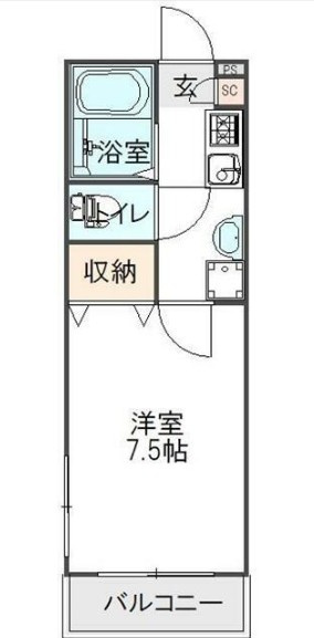 ヴランドールRioの間取り