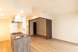 【居間・リビング】 | グリーンレジデンス赤坂 | ※写真は同タイプ住戸です。