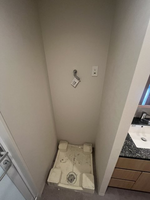 【設備】 | プラウドタワー芝浦 | 室内洗濯機置場
