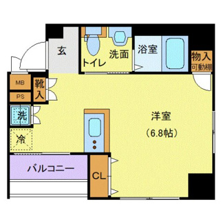 【間取り】 | ガリシア日本橋水天宮Ⅱ