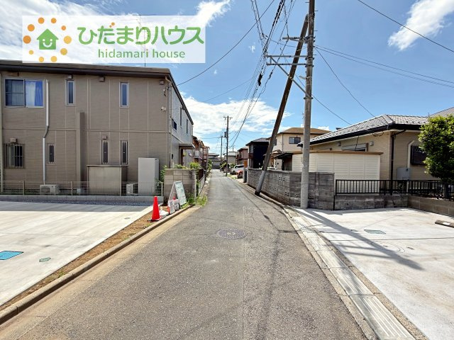 【前面道路含む現地写真】 | 牛久市田宮6期　新築戸建 | 是非一度、ご家族そろってご内覧ください♪