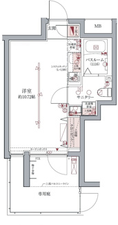 【間取り】 | ラグディア高輪