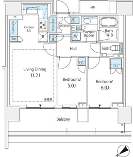 【間取り】 | ＨＡＲＵＭＩ　ＦＬＡＧ　ＳＵＮ　ＶＩＬＬＡＧＥ　Ｄ棟